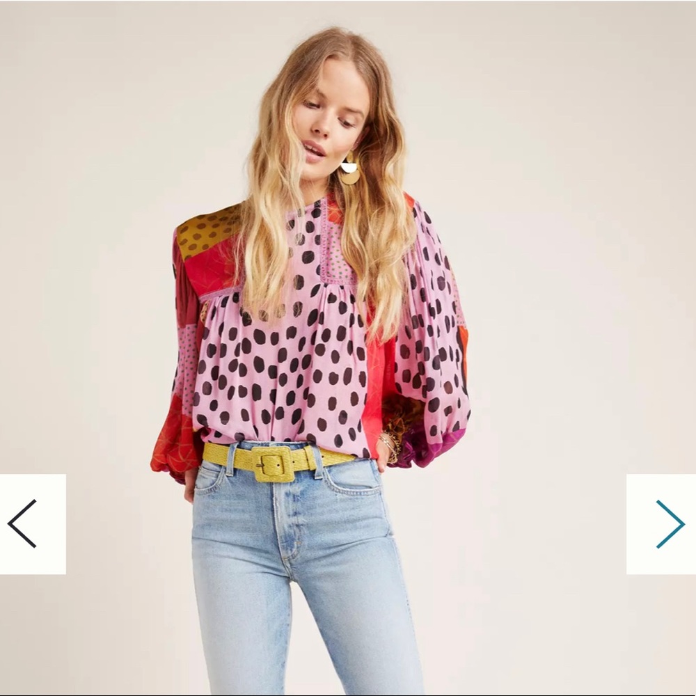 Miranda peasant blouse - Anthropologie